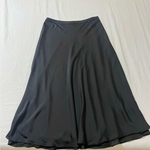 BCBG SATIN MIDI SKIRT